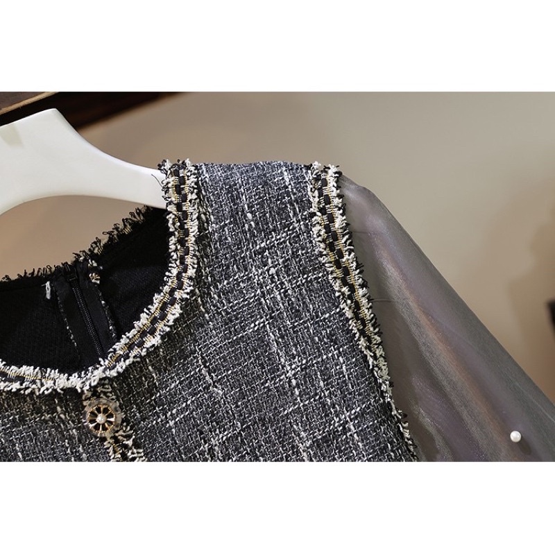 🌸Hàng Order🌸 Váy Bigsize Tay Voan Đính Cườm Đuôi Cá Trẻ Trung Nữ Tính🌸Hàng Quảng Châu | BigBuy360 - bigbuy360.vn