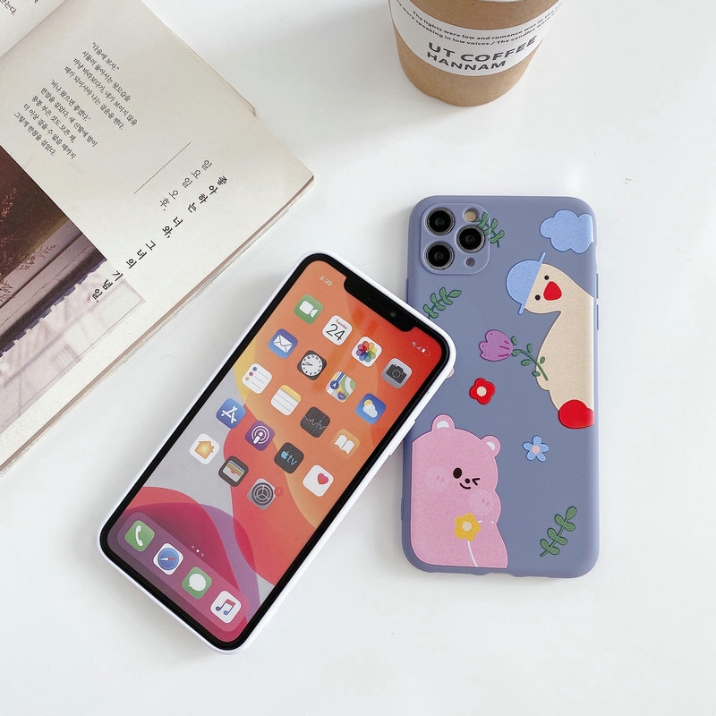 ST【COD&Ready Stock】Fruit Animal Duck Flower Soft Case for OPPO Reno 3 A93 A94 A15 A15S A54 A53 A33 2020 A52 A92 A31 A91 A5 A9 2020 A3s A5s A7 A12 A12e A39 A57 A83 F1s F1 F5 Youth F9 Pro F11 K3 Realme C1 X Case