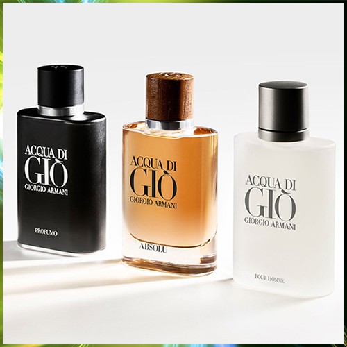 Nước hoa nam Acqua Di Giò, nước hoa mùi hương gợi cảm, mạnh mẽ, đầy nam tính của người đàn ông thành đạt
