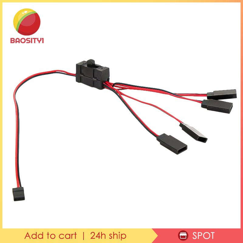 [Baosity1] Công Tắc Điều Khiển Đèn LED 4 Chiều Cho Xe Điều Khiển Từ Xa 1 / 10-4