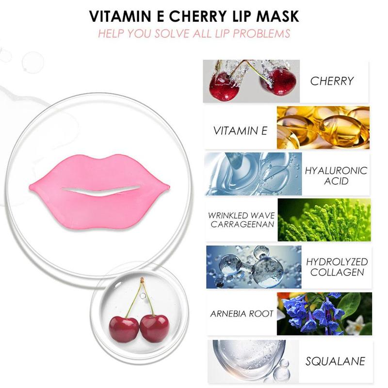 Mặt nạ môi giảm nứt nẻ/Mặt nạ mắt vitamin E Collagen giảm nếp nhăn (bán lẻ) | BigBuy360 - bigbuy360.vn