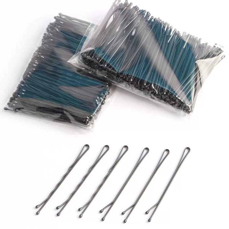 Set 15 cái kẹp tóc màu đen tiện dụng