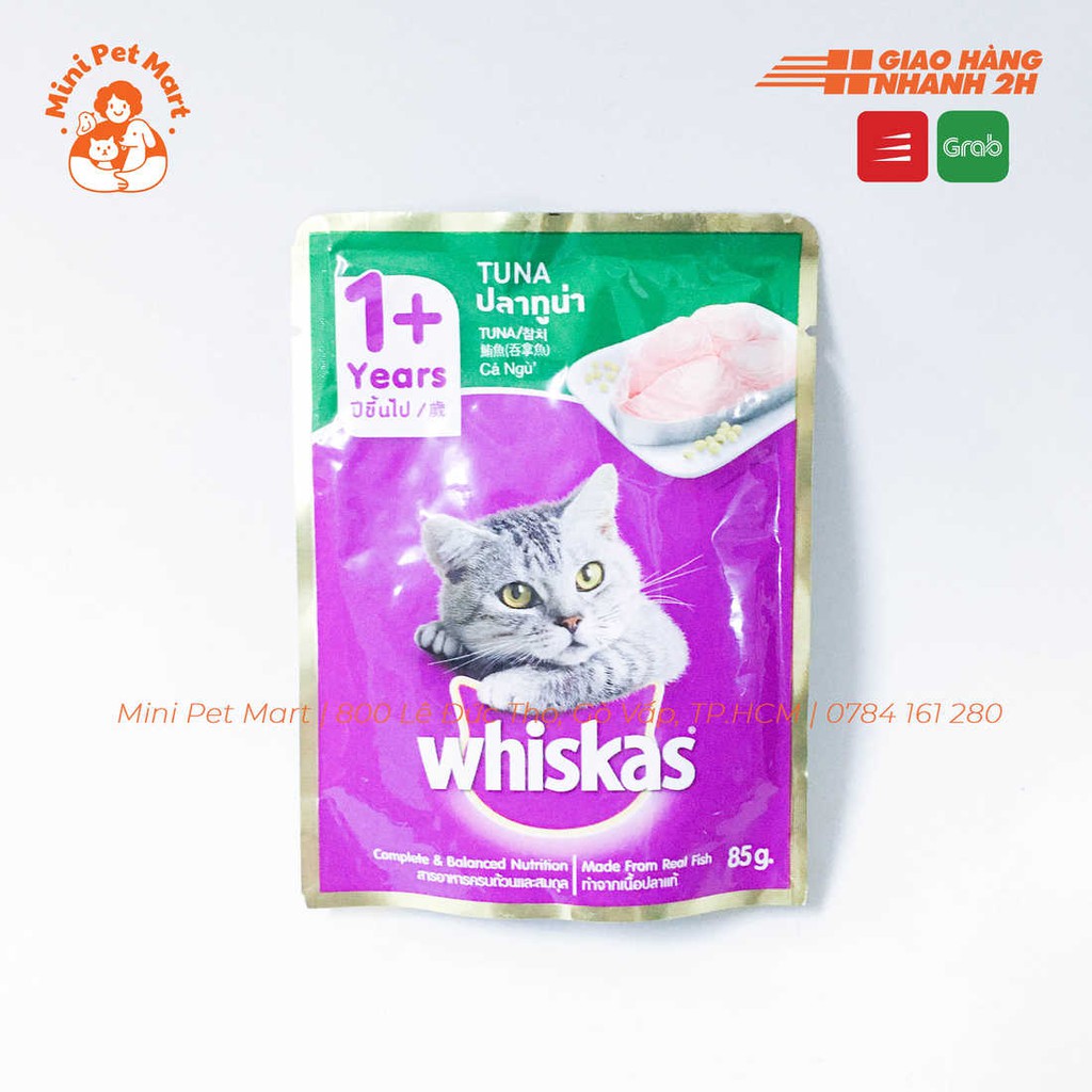 Pate cho mèo WHISKAS 80g