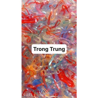 SỈ BỊCH 500G THUN DẺO CỘT TÓC CHO BÉ