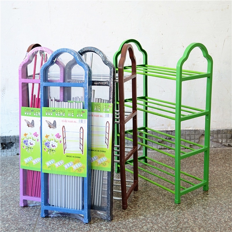 kệ đựng giày - dép nhựa tiện dụng (4 tầng)