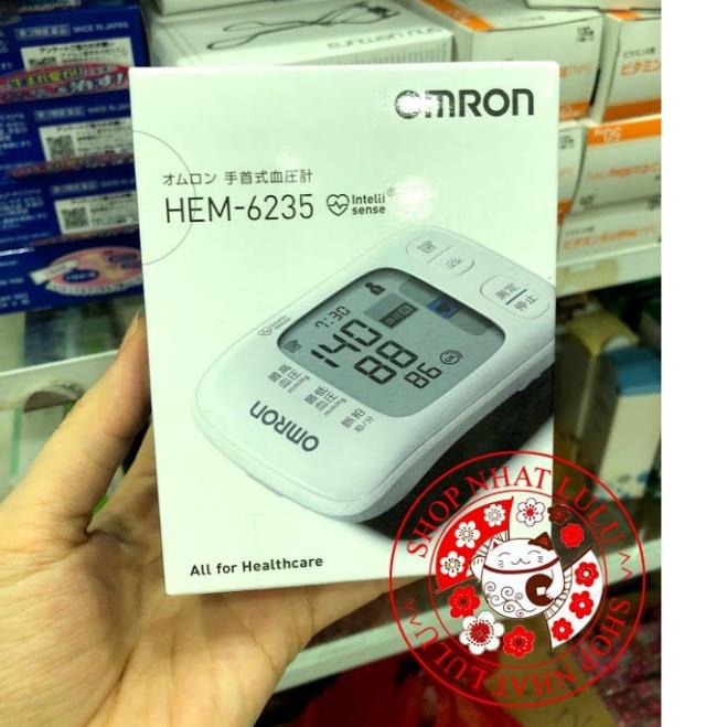 máy đo huyết áp Omron HEM -6230 đo cổ tay Nhật bản nội địa
