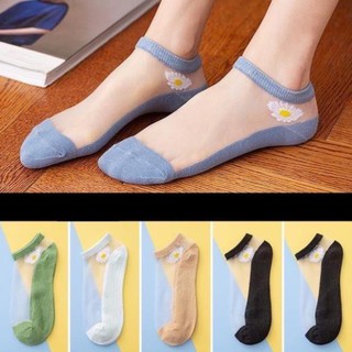 Sét 10 đôi tất lưới nữ hoa cúc họa mi siêu xinh hottrend