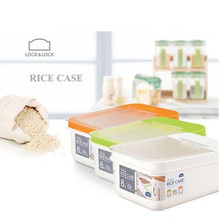 Thùng đựng gạo Lock and lock 8kg(3 màu bắt mắt )