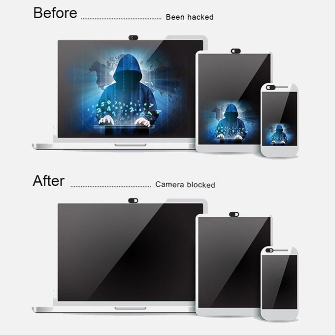 1 Phụ Kiện Bảo Vệ Ống Kính Máy Ảnh Điện Thoại Laptop Chống Nhìn Trộm