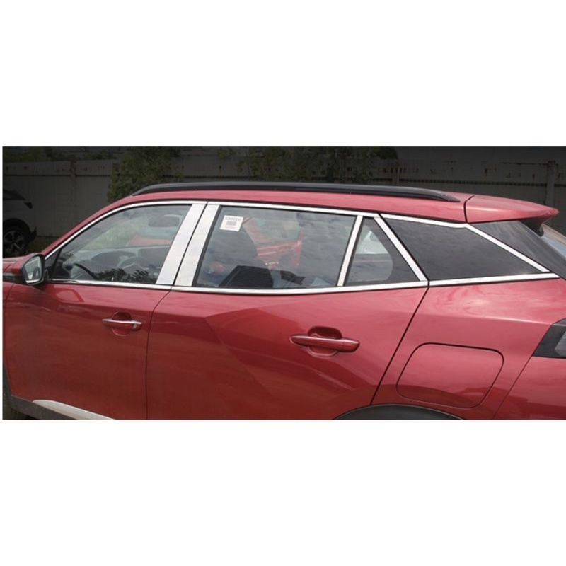 Nẹp viền kính dưới Peugeot 2008 crom