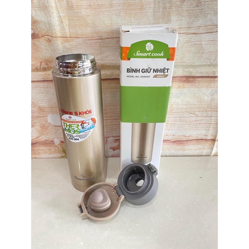 Bình giữ nhiệt Smart cook 450ml