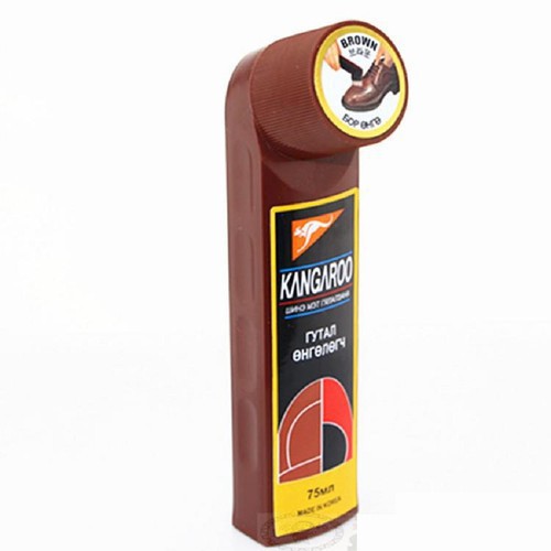 Xi Đánh Giày Nước Kangaroo 75ml - Hàn Quốc