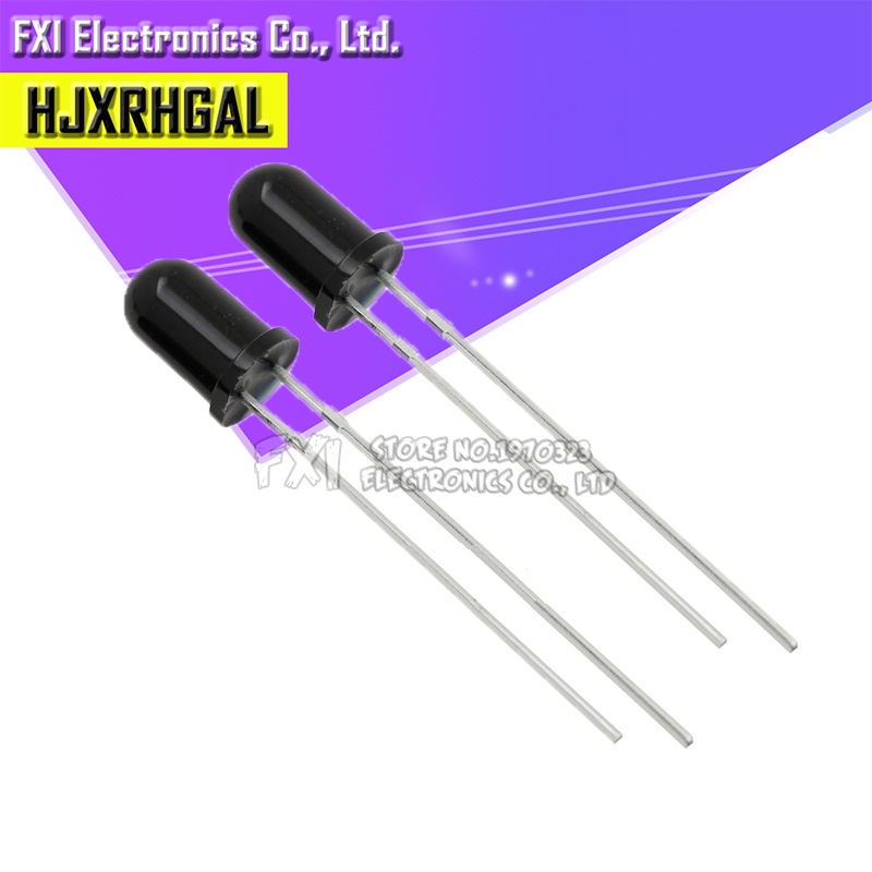 Set 10 Cặp 5 Cặp Đi Ốt Đèn LED Hồng Ngoại 5mm 940nm Kèm 5 Đi Ốt Chuyên Dụng