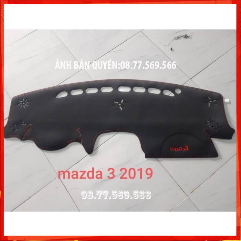 THẢM TAPLO GỖ MAZDA 3 DA VÂN GỖ DA CARBON NHUNG LÔNG CỪU 3 LỚP CÓ CHỐNG TRƯỢT THẢM PHỦ LÓT CHE NẮNG TAPLO