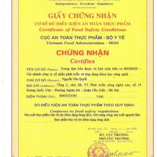Tinh bột nghệ tách tinh dầu KC - 05