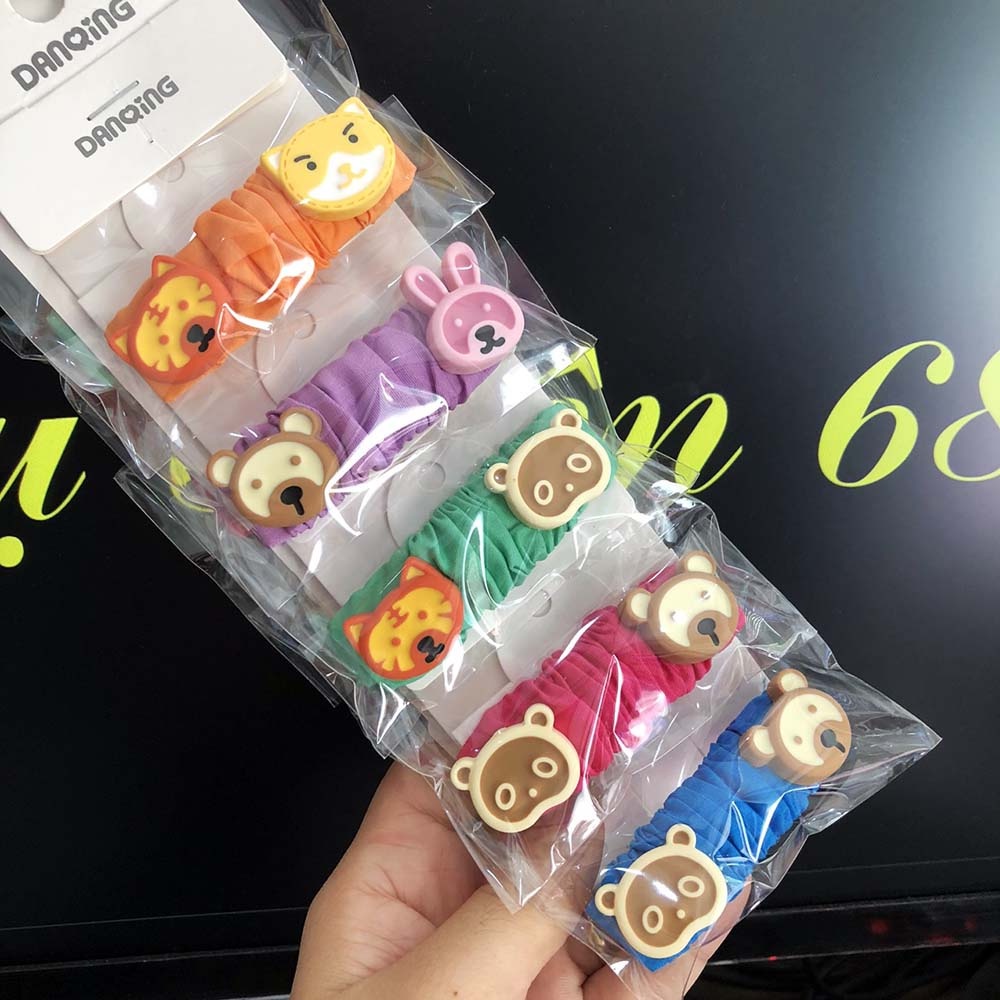 1 Kẹp tóc mái vải hoạt hình phong cách Hàn Quốc dễ thương DTOnline (ngẫu nhiên) MáiHH_HQ