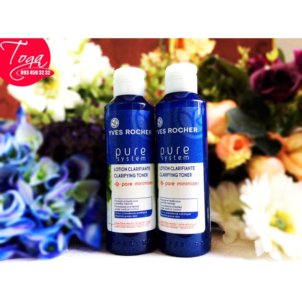 Toner pure system cho da mụn