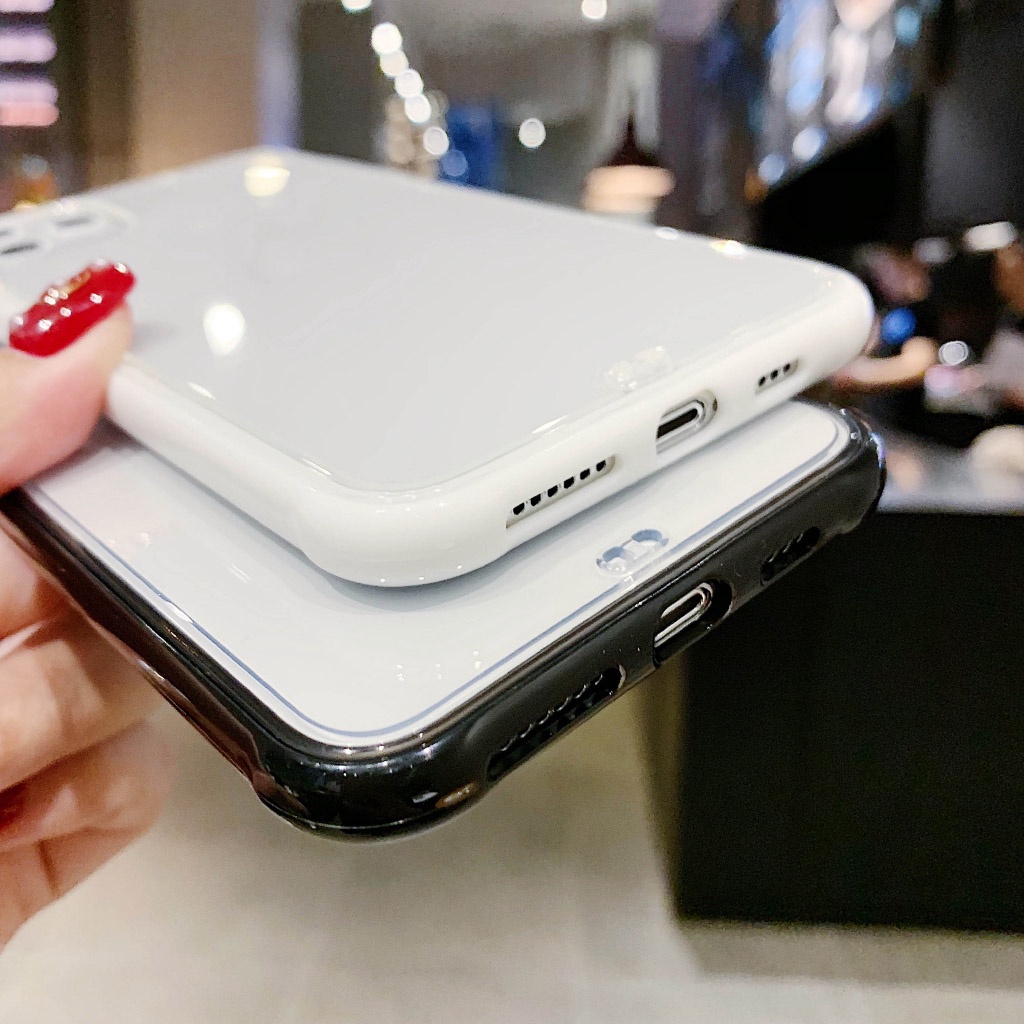 Ốp Điện Thoại TPU Mềm Chống Sốc Trong Suốt Cho iPhone 11 12 pro Max X XS XR XS Max 7 8 Plus