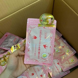 MẪU MỚI - Collagen Tươi Nhật Bản - Collagen Chiết Xuất TỔ YẾN Và SỤN MŨI CÁ HỒI 30 Viên - thuytiencosmetics