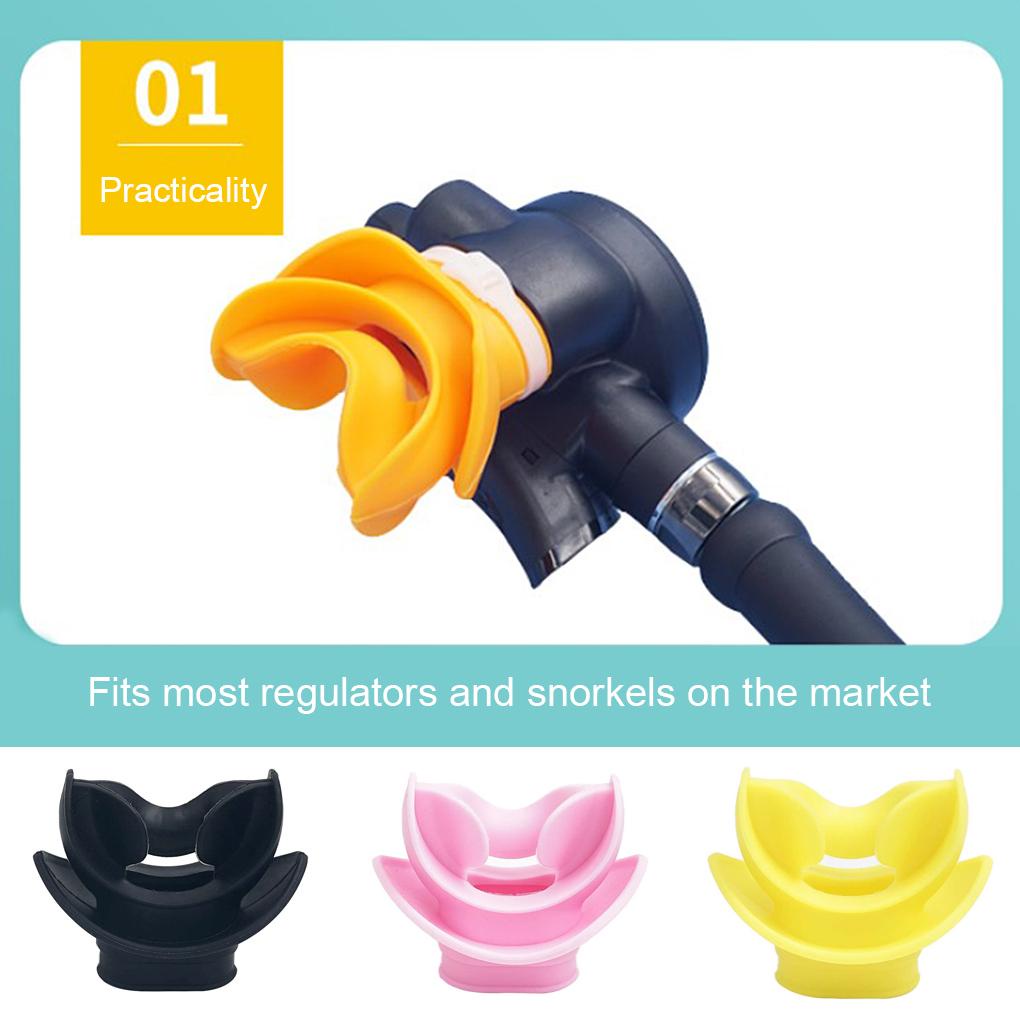 Miệng Thở Ngậm Cắn Bằng Silicone Tiện Dụng Khi Đi Bơi / Lặn