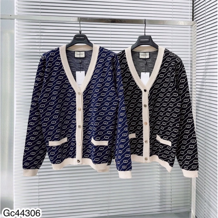 Áo Cardigan Gucci nam hottrend form rộng, phối đồ cực dễ, Áo Cardigan Nữ form rộng  mẫu mới 2022