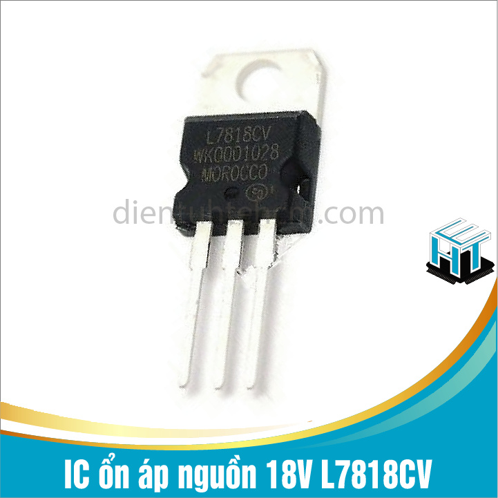 IC ổn áp nguồn LDO 7818 L7818CV 18V 1.5A chân cắm TO-220