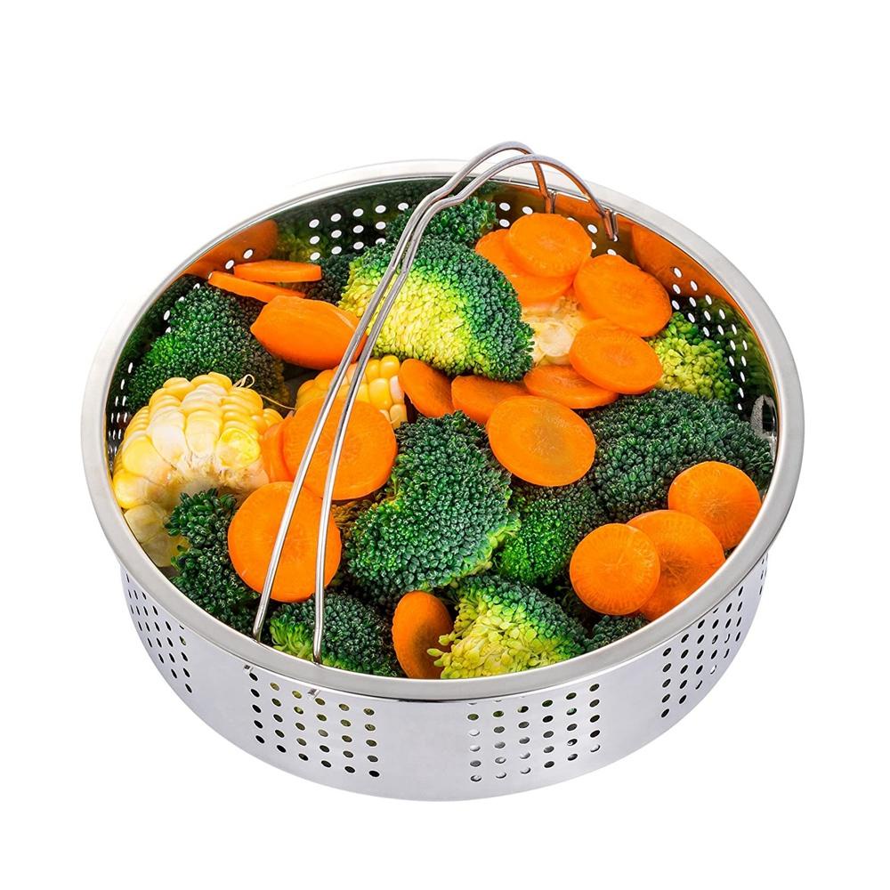 Shanrong Lồng Hấp Rau Củ Quả Có Lỗ Bằng Thép Không Gỉ
