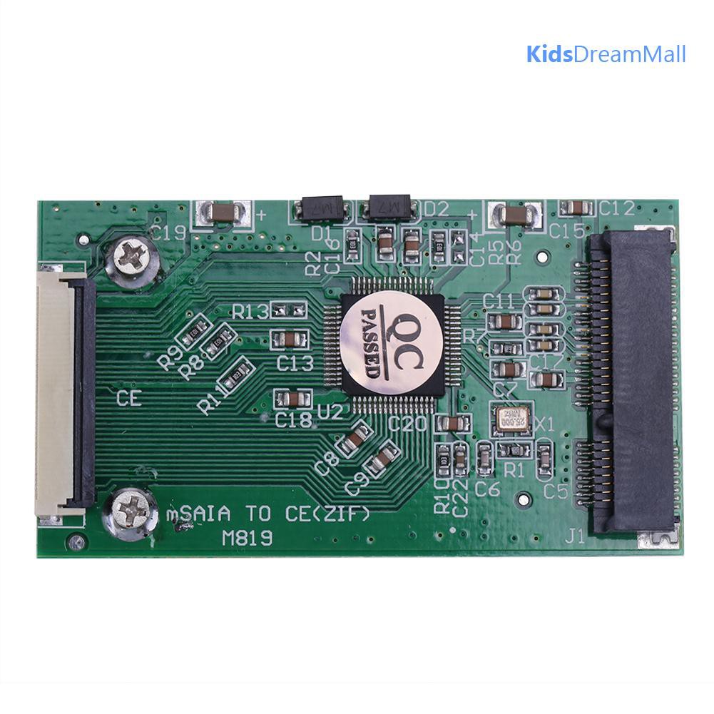 Thẻ chuyển đổi mini Sata Msata Pci-E Ipod Ssd sang 40pin 1.8inch Zif Ce