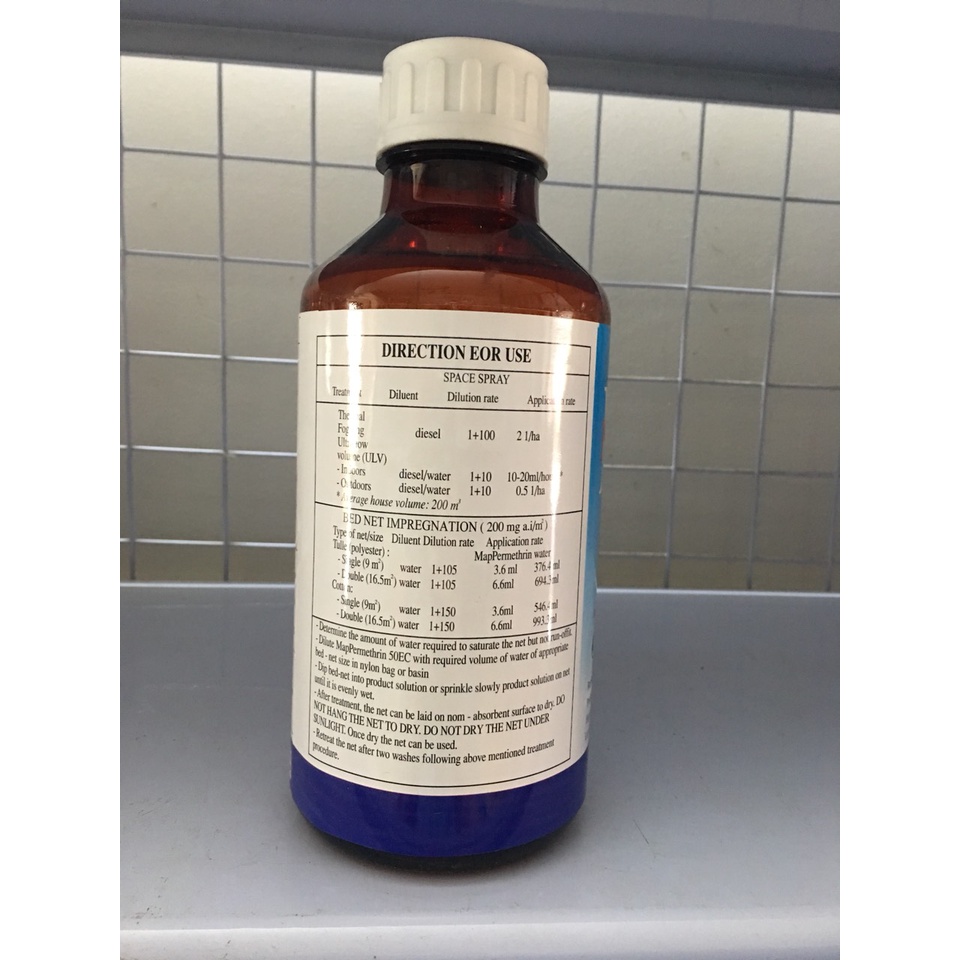 Thuốc diệt muỗi permethrine 50EC công nghệ Anh Quốc