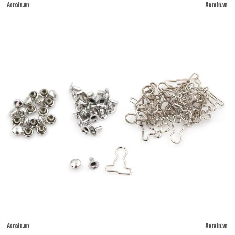 Set 20 Khóa Kim Loại Mini 9mm Cho Búp Bê BJD 1 / 6