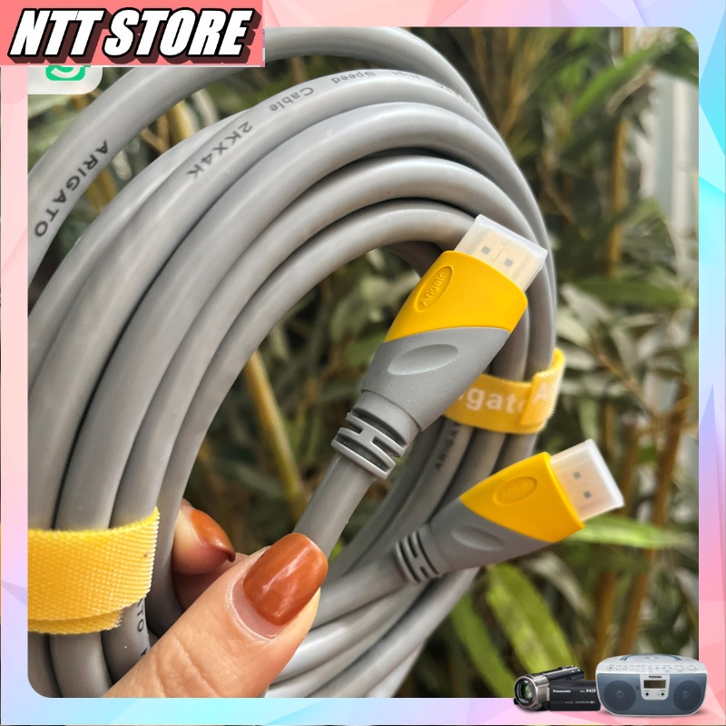 Dây HDMI Arigato 4k, Dây cáp tín hiệu HDMI lõi đồng HDTV 4k*2k  - Dây HDMI To HDMI Chuẩn 2.0 Hàng Chính Hãng