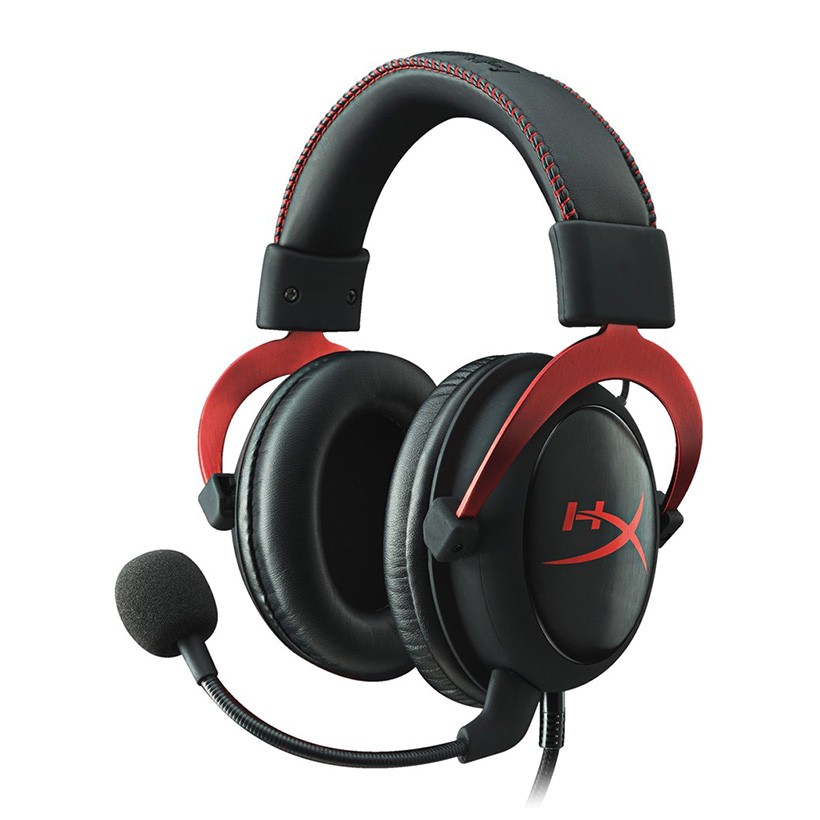 Tai nghe gaming Kingston HyperX Cloud II Đen đỏHàng chính hãng