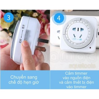 Hẹn giờ cơ - timmer 24h