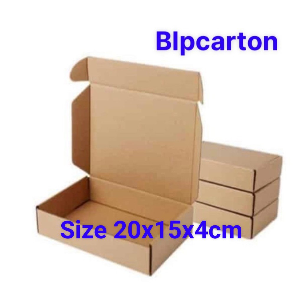 20 HỘP CARTON GÀI ĐỰNG ỐP LƯNG, PHỤ KIỆN SIZE 20X15X4CM