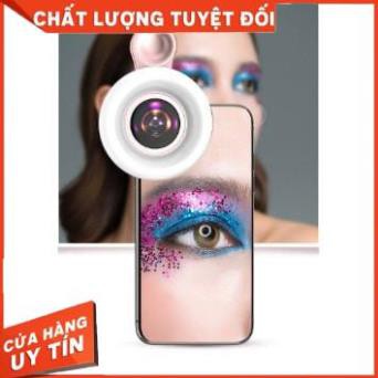 HOT ! Đèn led chụp ảnh mi -phóng to - cận cảnh - sắc nét từng chân mi - hàng loại 1 kẹp điện thoại