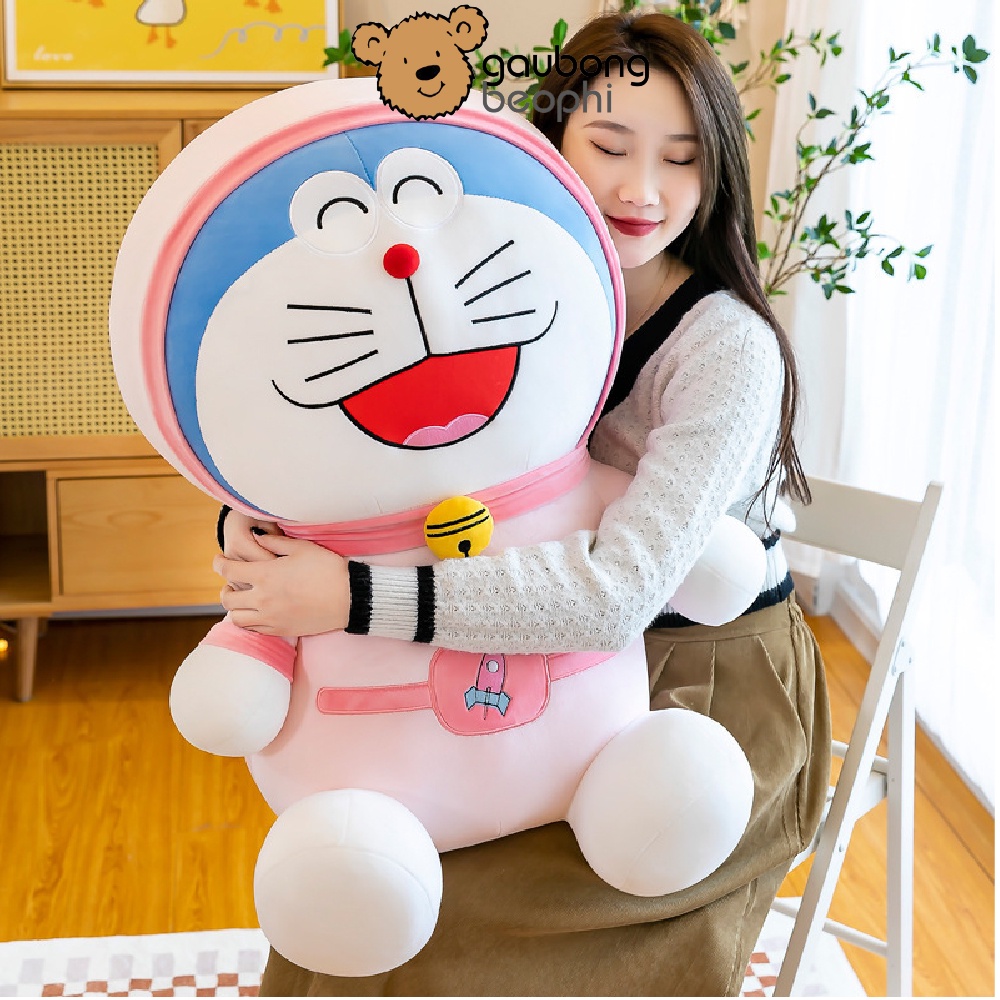 Gấu Bông Đôrêmon Phi Hành Gia GauBongBeoPhi Cute, Nhiều Kích Thước, Mềm Mại Cao Cấp, Qùa Tặng Cho Mọi Lứa Tuổi