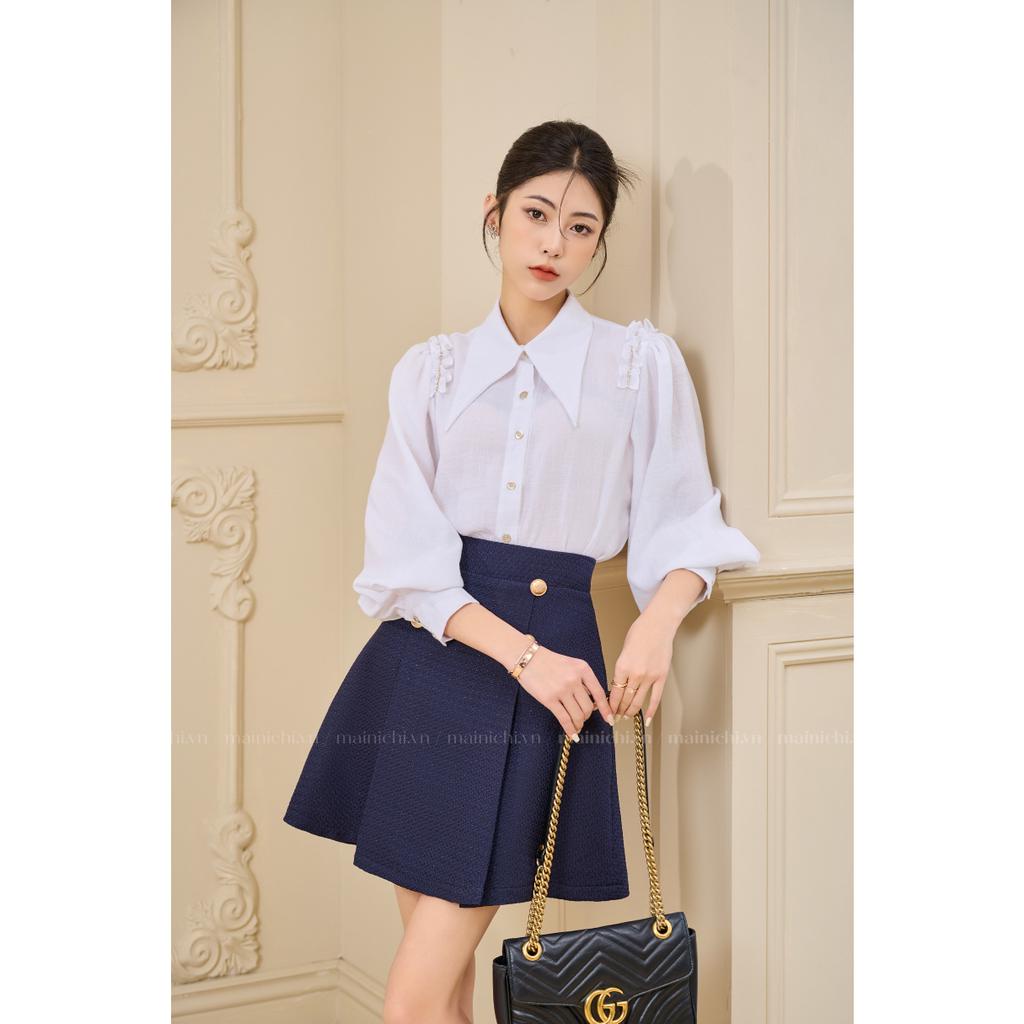 Áo sơ mi kiểu nữ Lavish Shirt Linen premium_mainichi