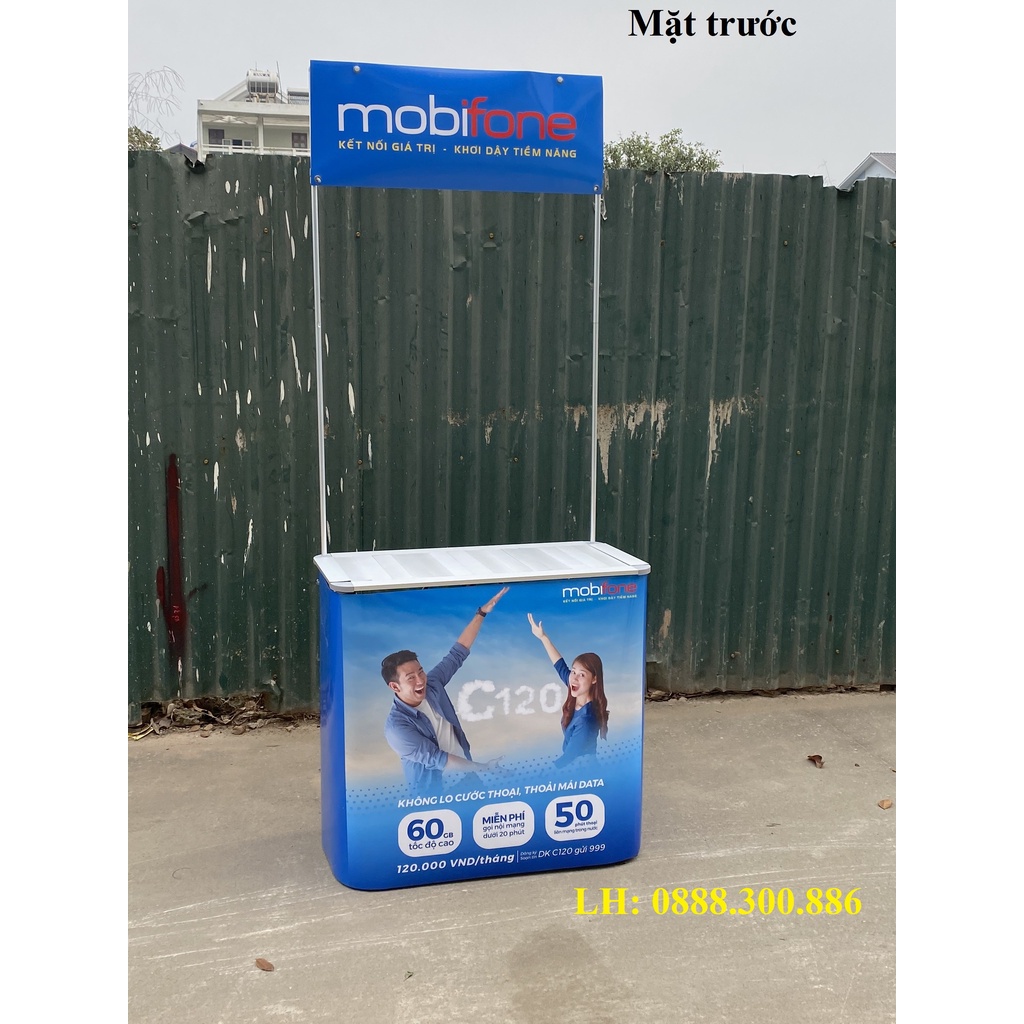 Quầy bán hàng di động nhôm, booth nhôm di động, quầy di động, quầy bán hàng lưu động, điểm tư vấn bán hàng