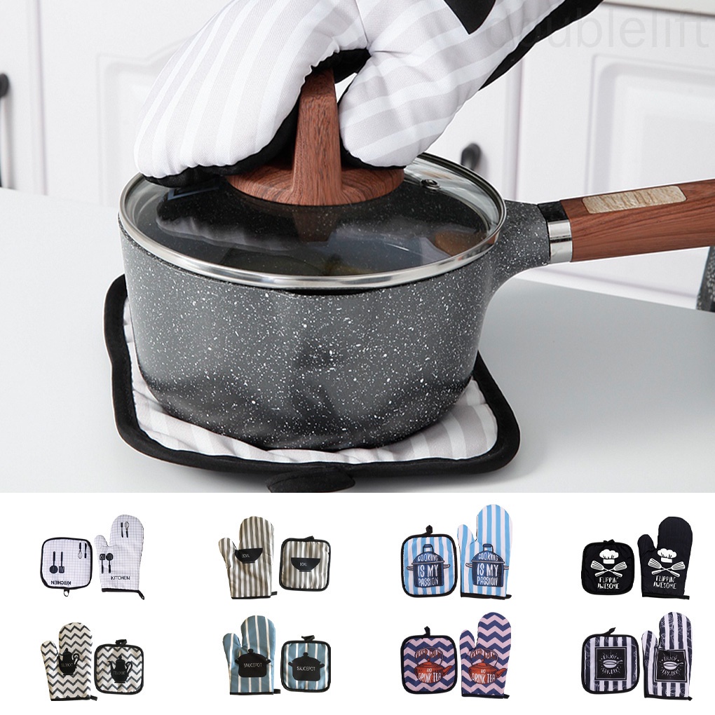 Găng tay nướng bánh thiết kế cách nhiệt chống bỏng tiện dụng