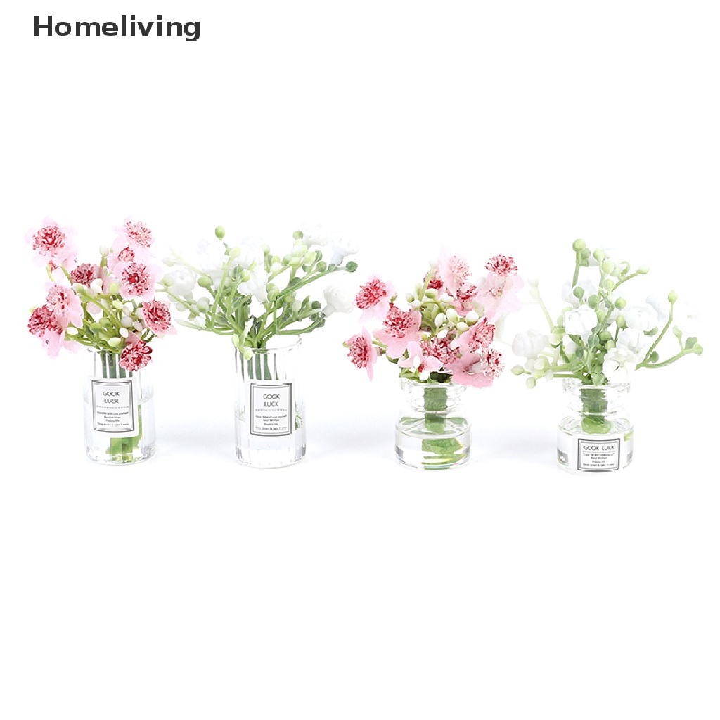 Lọ Hoa Nhài Trang Trí Nhà Búp Bê Tỉ Lệ 1: 12