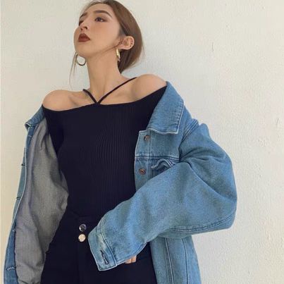 Áo len nữ đẹp Hàn Quốc dài tay trễ vai quyến rũ ALN005