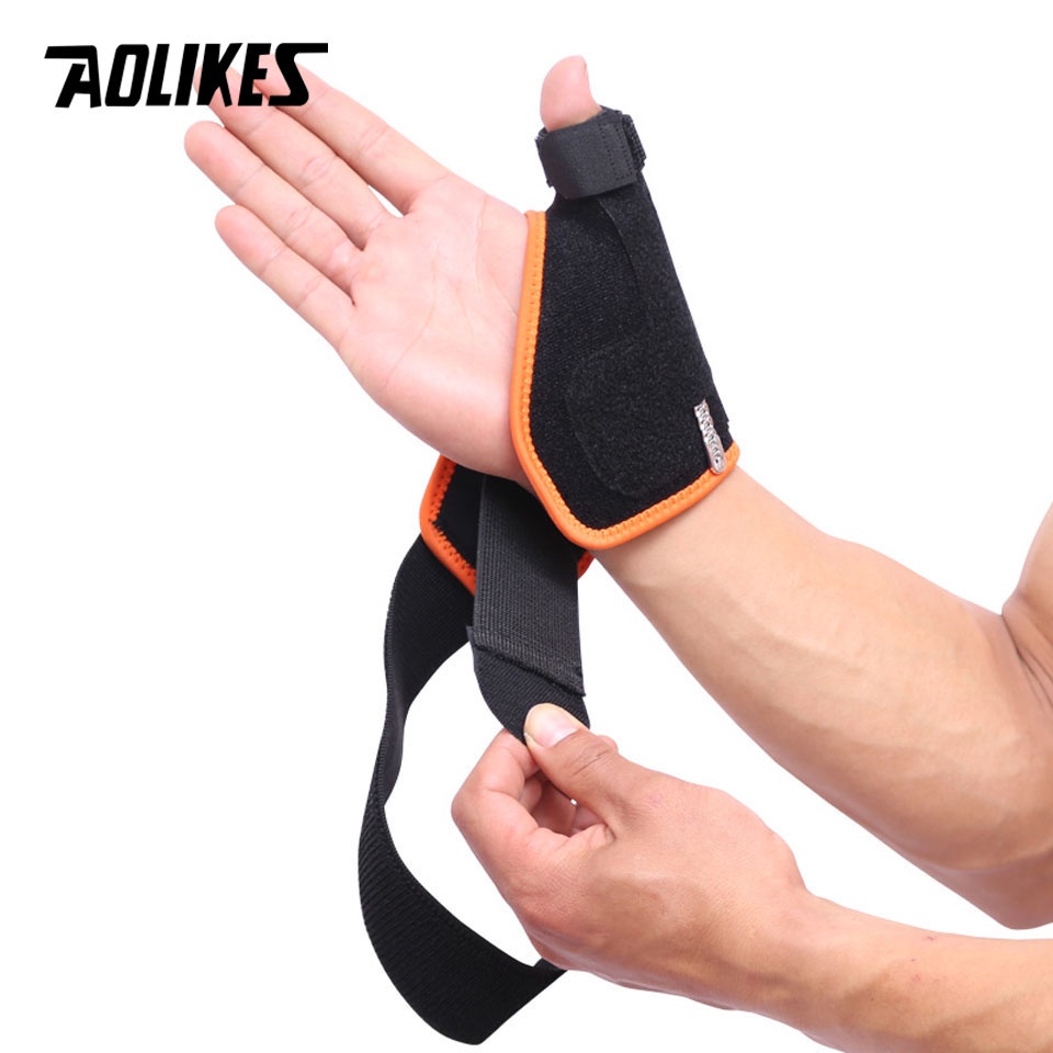 Băng quấn hỗ trợ bảo vệ ngón tay cái AOLIKES làm giảm chấn thương cho thể thao thể dục sử dụng chuột bàn phím máy tính