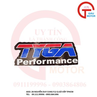 [SALE] TEM DECAL LOGO BỰ DÁN TRANG TRÍ XE MÁY CHỮ ''TYGA'' MỌI VỊ TRÍ XE ,BẾN ĐẸP.CHẤT LƯỢNG