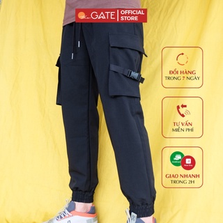 Quần Jogger nam dáng thể thao thiết kế túi nút bấm siêu hot