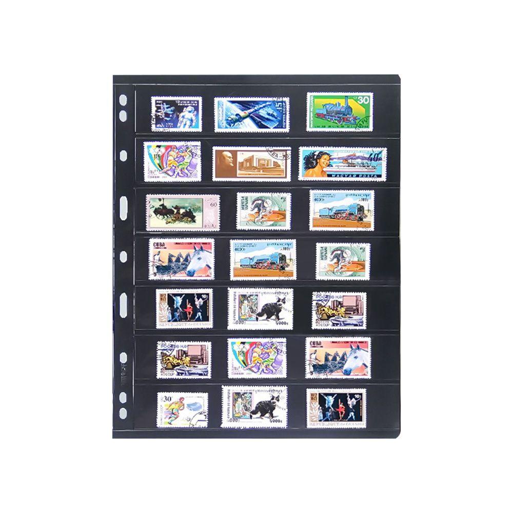 Album Đựng Con Dấu 9 Lỗ Màu Cầu Vồng
