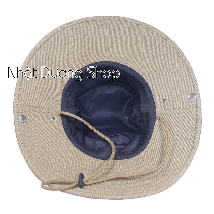 [ Nhiều mẫu ] Mũ tai bèo nam size đầu rộng thoải mái nón tai bèo lính vành to được đóng sò cao cấp kết hợp vải cotton