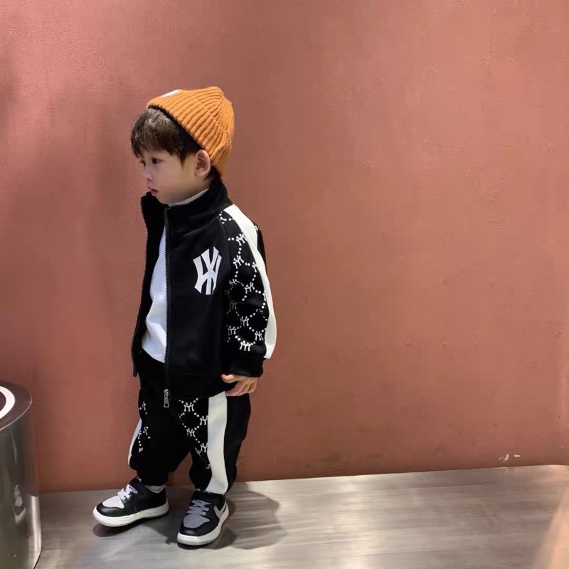 Bộ quần áo da cá chữ N 2022 cho bé