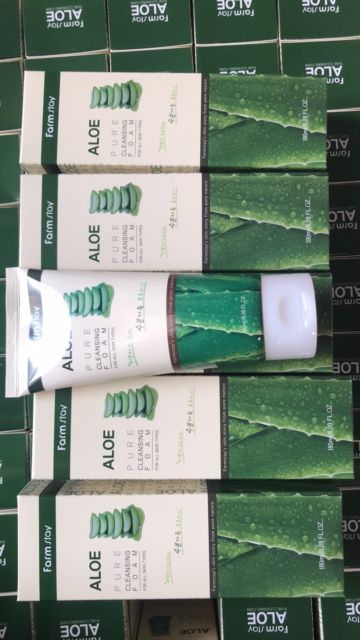 Sữa rửa mặt tẩy trang Farmstay 180ml - dưỡng trắng, làm sạch mụn,se khít lỗ chân lông - HKBEAUTY.VN