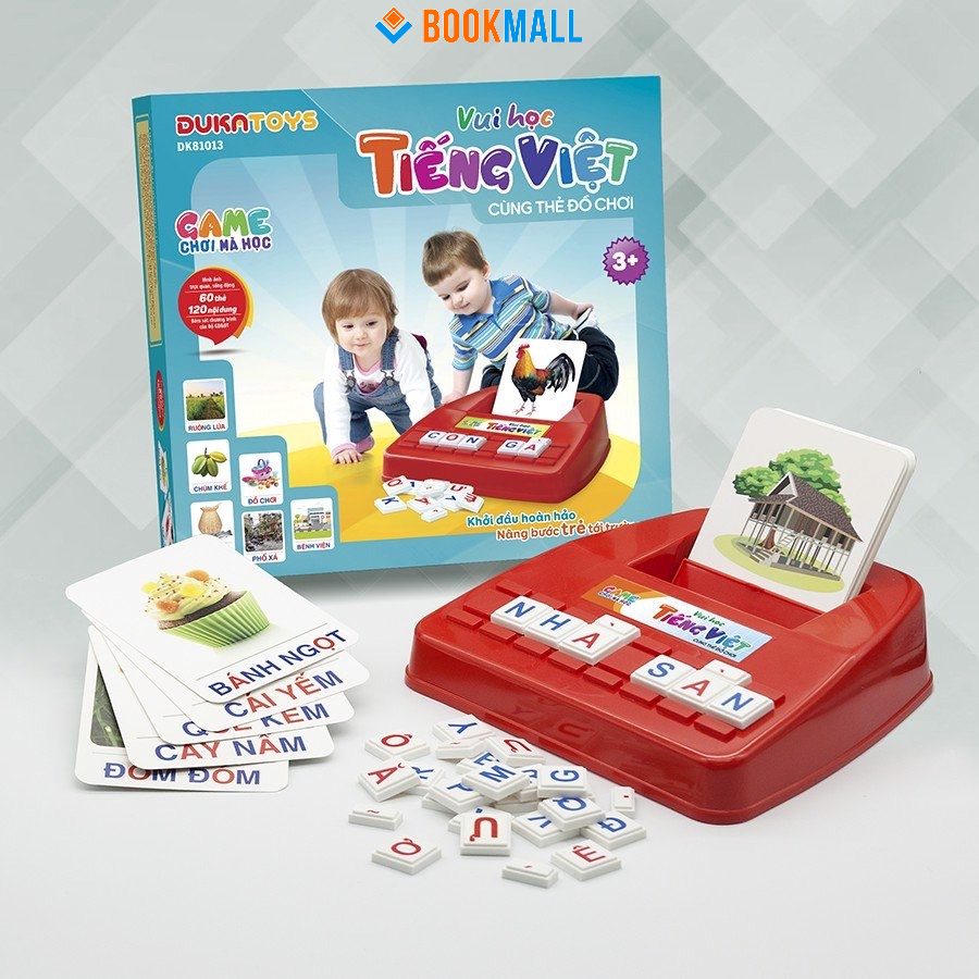 Đồ Chơi Trẻ Em DUKA Vui Học Tiếng Việt Cùng Thẻ Đồ Chơi MLMN3735