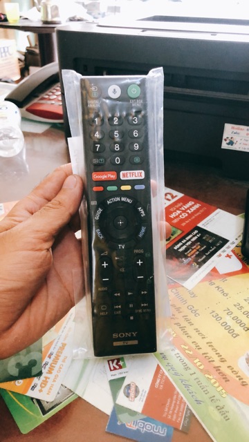 Điếu khiển sony tìm kiếm bằng giọng nói +Hàng chính hãng